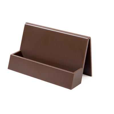 Vardinių kortelių laikymo kortelės ekrano stovas Vizitinių kortelių laikiklis Kortelių dėklas Kūrybinga vientisa spalva Paprasta Patogus kortelių laikymas