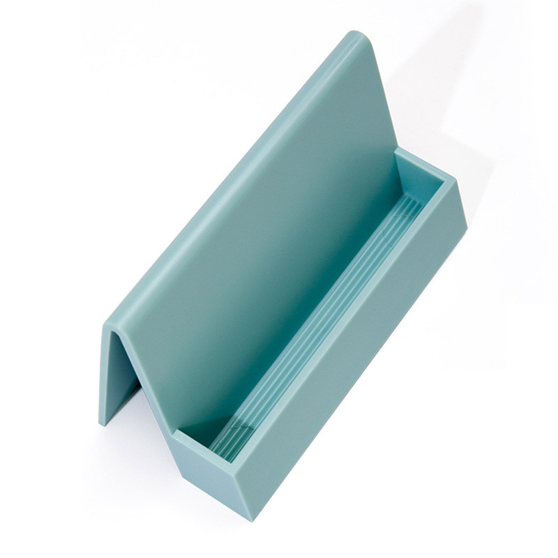 Vardinių kortelių laikymo kortelės ekrano stovas Vizitinių kortelių laikiklis Kortelių dėklas Kūrybinga vientisa spalva Paprasta Patogus kortelių laikymas