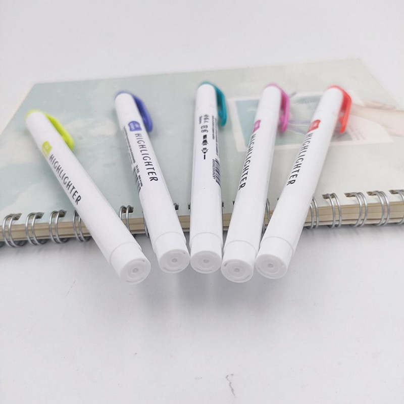 Πρακτικοί μαρκαδόροι επισήμανσης Απαλή ομαλή γραφή Επαναχρησιμοποιήσιμοι έγχρωμοι δείκτες Χαρτικά