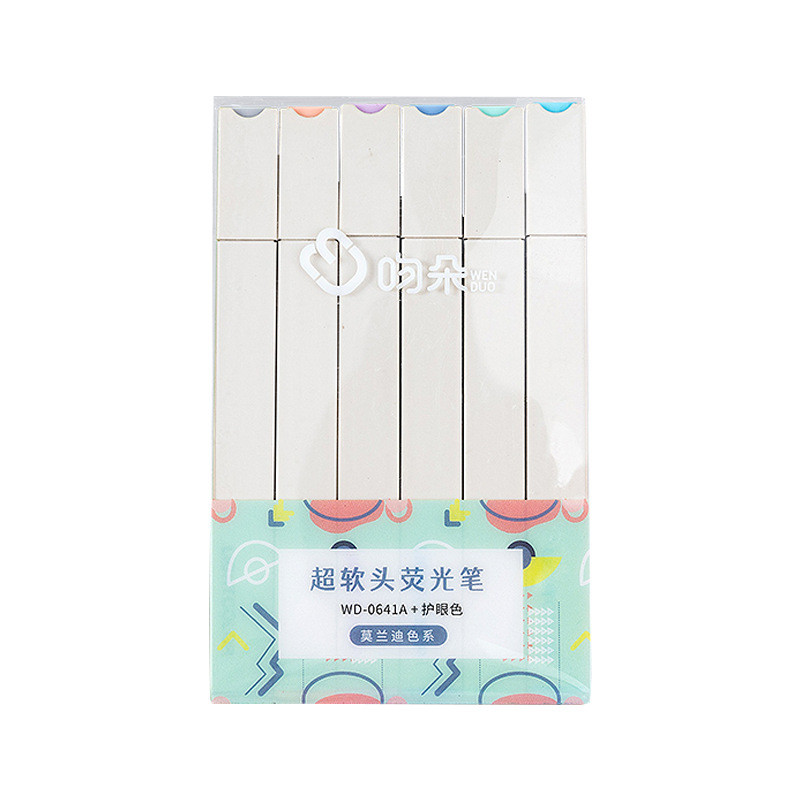 Set olovki za označavanje svijetlih boja Easy Grip, mekana četkica, marker za crtanje, crtanje, uredska škola F281