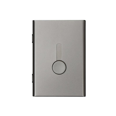 Držač posjetnica Kutija za ručne kartice za guranje Bankovna kartica Članski paket Metalna ultra tanka kutija za pakiranje posjetnica Organizator