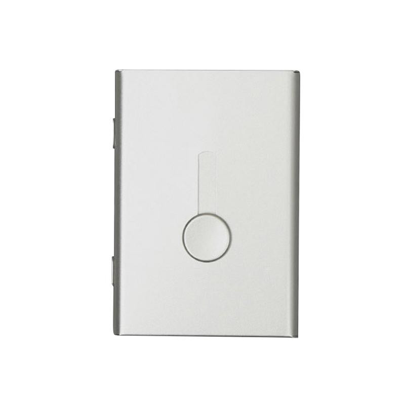 Držač posjetnica Kutija za ručne kartice za guranje Bankovna kartica Članski paket Metalna ultra tanka kutija za pakiranje posjetnica Organizator