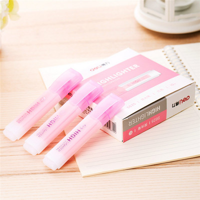 Deli Fluorescentni marker za označavanje u 6 boja Studentski kist Alat za pisanje Školski uredski pribor Uredski pribor Bilježnica Olovka