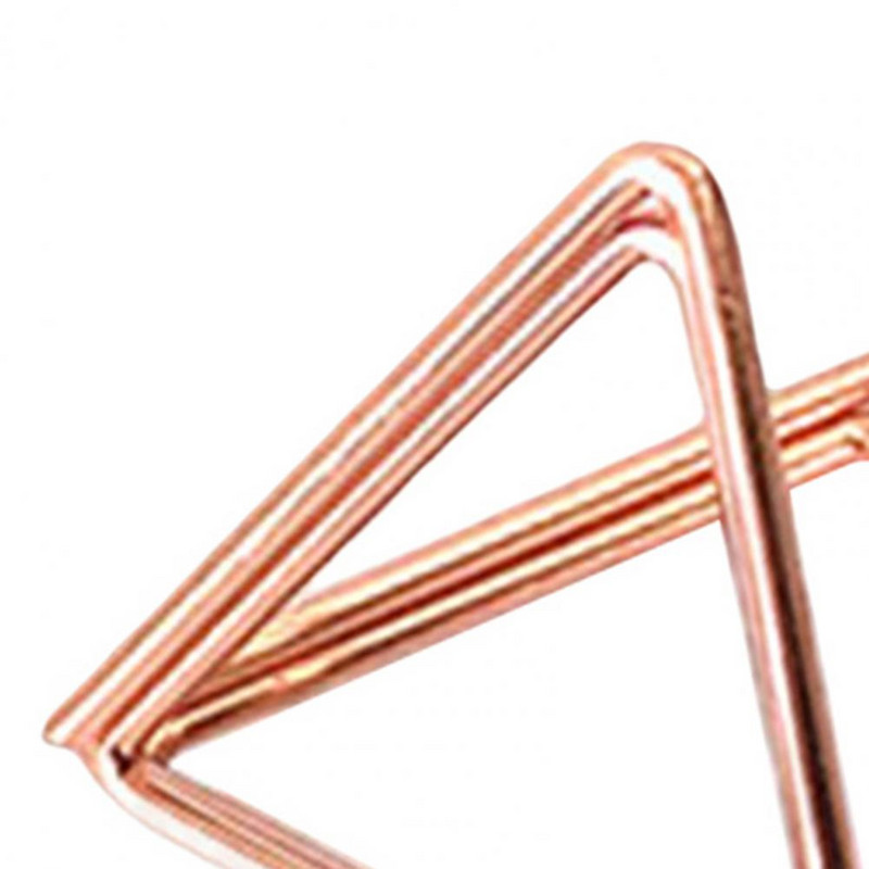 20 kom/set Držač za stolne kartice Stojeći dvoslojni trokutasti oblik Glatki rub Dvoslojni držač za fotografije za blagovaonicu