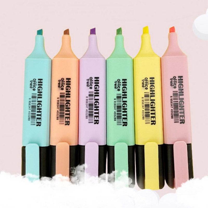 Μαρκαδόρος σχεδίασης Χρήσιμος δείκτης έμφασης Μαρκαδόρος Μαρκαδόρος Προστασία ματιών Φθορίζον στυλό μαλακής μύτης