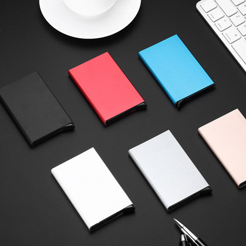 KDD RFID Zaštita od blokiranja Muški Id Kreditna posjetnica Držač kartice Novčanik Poslovna bankovna torbica za kartice Držač kreditne karticer