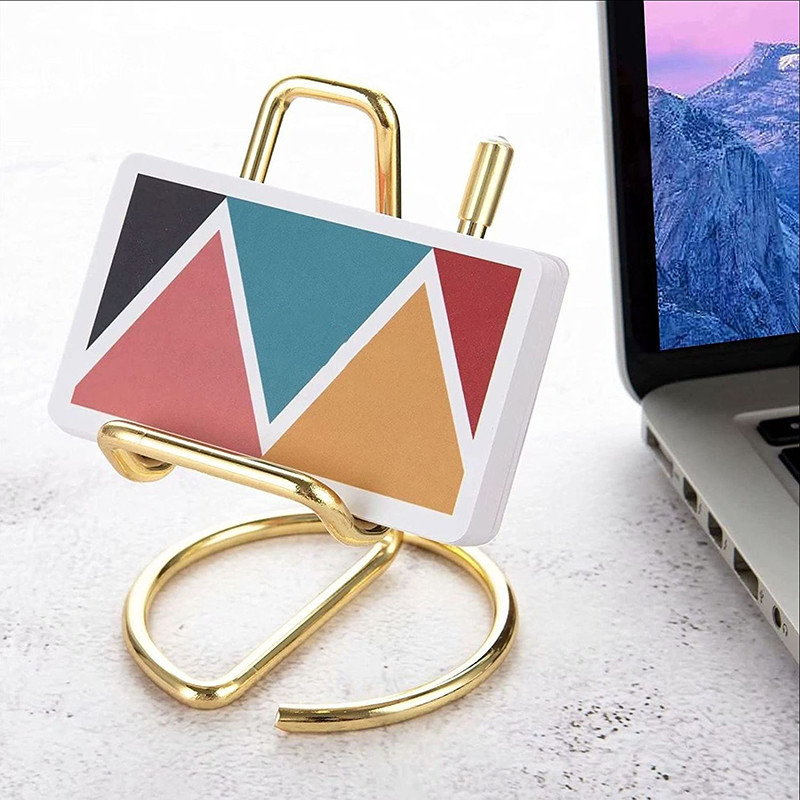 1 τεμ. Χρυσή επιτραπέζια θήκη τηλεφώνου Μεταλλική βάση επαγγελματικών καρτών Ράφι τηλεφώνου Αναλώσιμα γραφείου Επιτραπέζια βάση Αξεσουάρ γραφείου