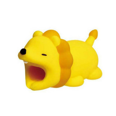 Kabelio apsauga Gyvūnų mielas animacinių filmų įkandimų laikiklis USB įkrovimo kabeliui Ausinių laidas bičiuliams Mobiliojo telefono dekoro laidas