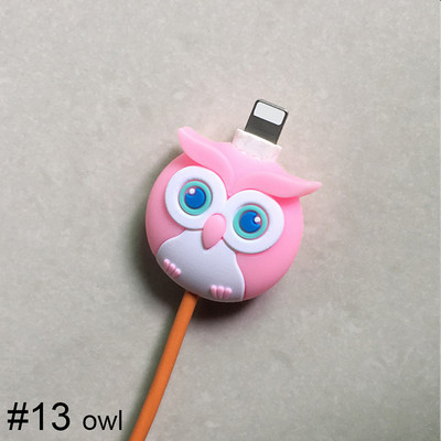 Cute Cable USB Bite Charger Wire Protector Εξοικονόμηση καλωδίου σιλικόνης για φόρτιση