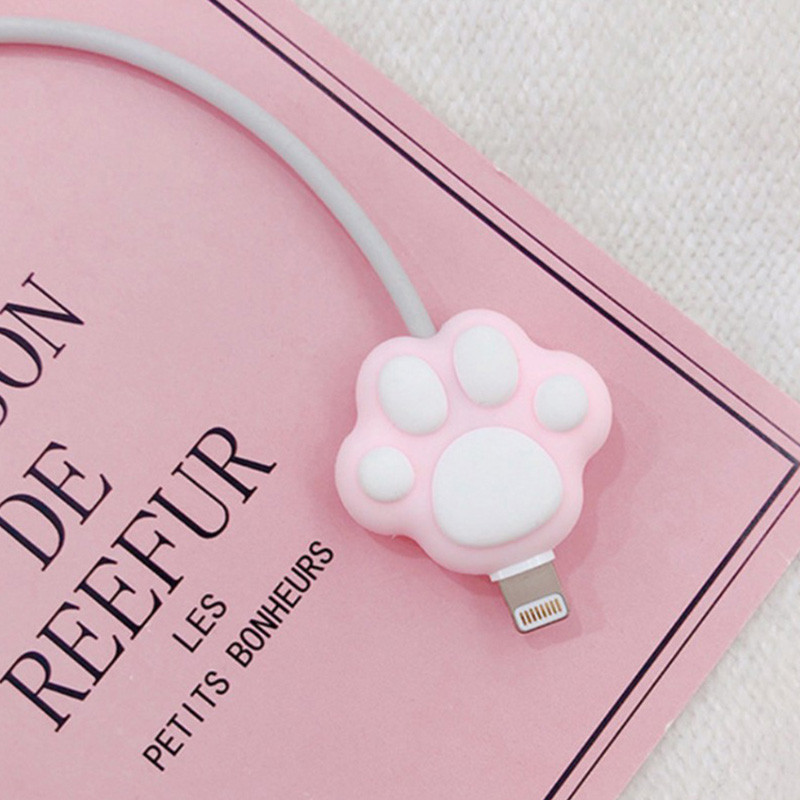 Armas USB-kaabli hammustuse laadija juhtmekaitse silikoonist kaablisäästja laadimiseks