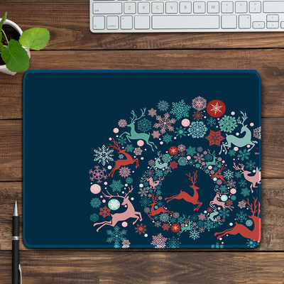 Ins Geometric Mouse Pad Esteetiline libisemiskindel lauamati pind hiirekontori jaoks koduarvuti sülearvuti lauaalus