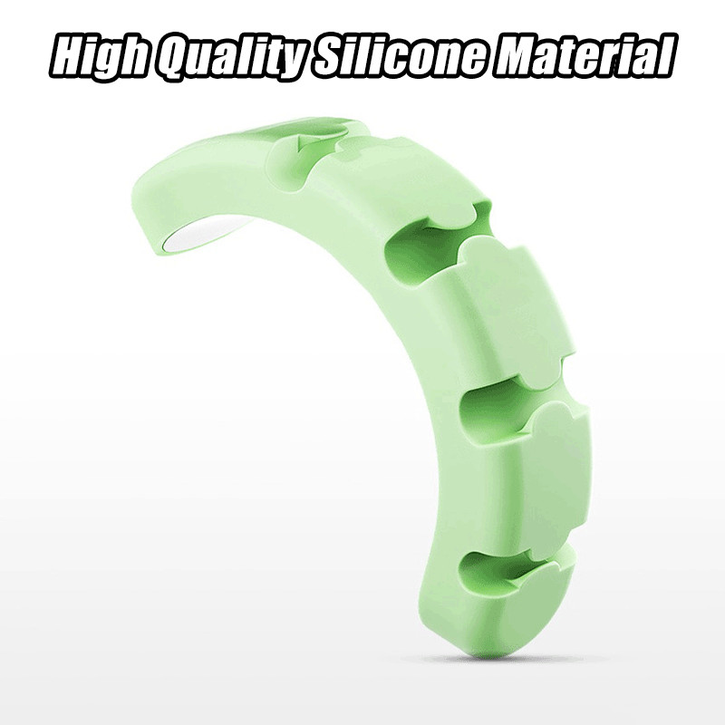 Jaapani Kawaii kaabliorganisaator Armsad karu kaablihoidiku klambrid lauaarvuti juhtmete organiseerijatele Juhtmehaldus kontori kodutarvikud