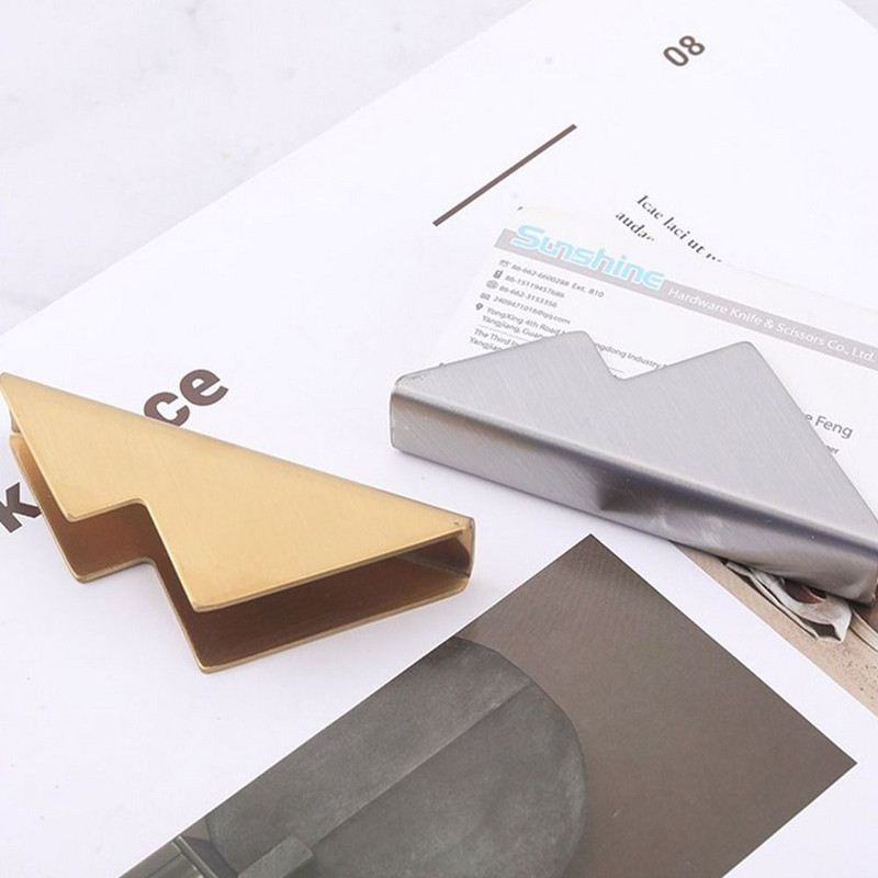 1Pcs Рафт за бюро Кутия за съхранение Дисплей Стойка Държач Карта Бизнес настолен държач Офис консумативи