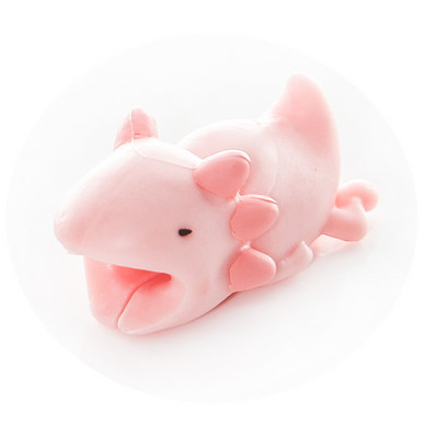 Kaablikaitse Loomade armsa multifilmi hammustuse kerija USB-laadimiskaabli jaoks kõrvaklappide kaabel Sõbrad mobiiltelefoni kaunistusjuhe