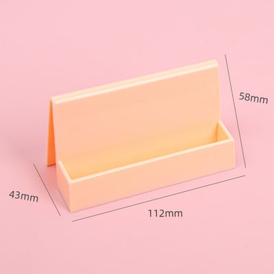 Поставка за съхранение на карти с имена Поставка за карти Поставка за визитни картички Кутия за карти Творчески плътен цвят Просто удобно съхранение на карти