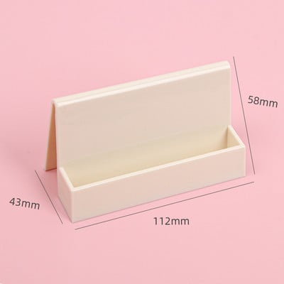 Поставка за съхранение на карти с имена Поставка за карти Поставка за визитни картички Кутия за карти Творчески плътен цвят Просто удобно съхранение на карти