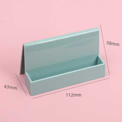 Поставка за съхранение на карти с имена Поставка за карти Поставка за визитни картички Кутия за карти Творчески плътен цвят Просто удобно съхранение на карти