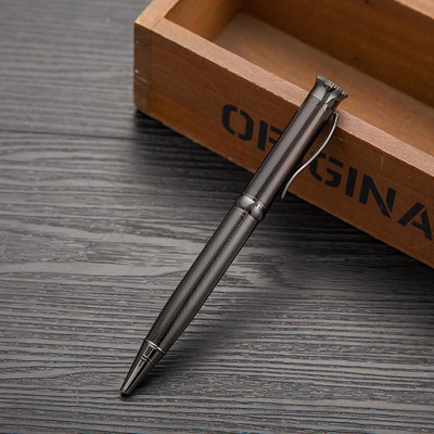 Kreativna visokokvalitetna rotirajuća metalna olovka reklamni poklon Metalna modna kemijska olovka za djevojčice za školske uredske potrepštine