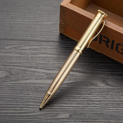 Kreativna visokokvalitetna rotirajuća metalna olovka reklamni poklon Metalna modna kemijska olovka za djevojčice za školske uredske potrepštine