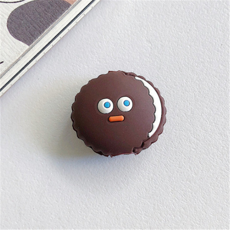 Snack Kawaii mielas animacinių filmų kabelio apsaugas įkandimo organizatorius Maisto USB įkrovimo ausinių laidas Buddy mobiliojo telefono dekoro laidas