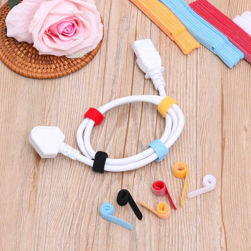 20 vnt. USB kabelio vyniojimo laikiklis Namų diržų apdaila Fiksuotas kompiuterio maitinimo ausinių laikiklis, surišamas laido valdymo kabelis skirtas iPhone 12 X