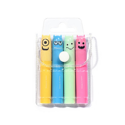 Set olovki za označavanje ruževa od 4 komada Fluorescentni marker u boji Spot Liner za crtanje Paint Office School F356