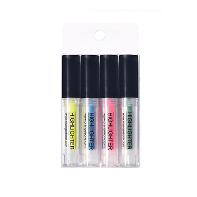 Set olovki za označavanje ruževa od 4 komada Fluorescentni marker u boji Spot Liner za crtanje Paint Office School F356