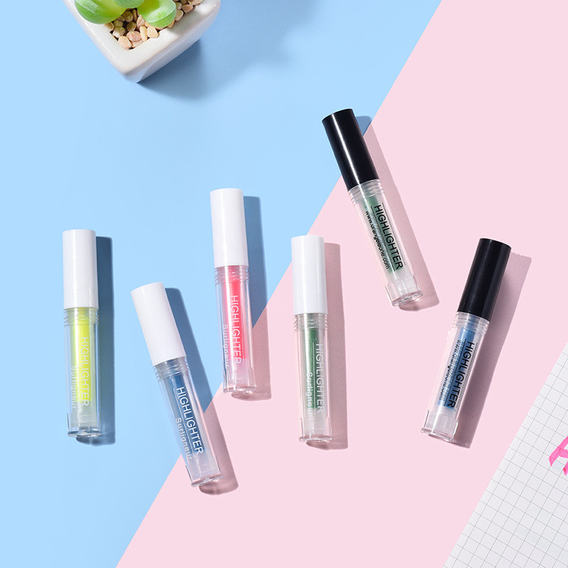 Set olovki za označavanje ruževa od 4 komada Fluorescentni marker u boji Spot Liner za crtanje Paint Office School F356