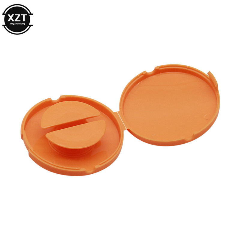 Uus 4 värvi kaasaskantav ümmargune pööratav traatorganisaator kaabli kerija kast laadimiseks andmeliini andmekaabli organiseerija salvestusümbris