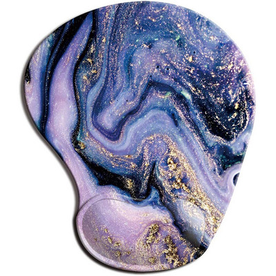 Lilledega ergonoomiline randmetoega hiirematt, libisemisvastane kummist arvutimatt, randmepadi kodukontoris mängimiseks. Käepael