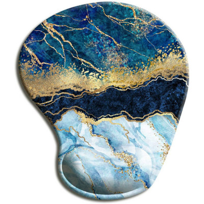 Lilledega ergonoomiline randmetoega hiirematt, libisemisvastane kummist arvutimatt, randmepadi kodukontoris mängimiseks. Käepael