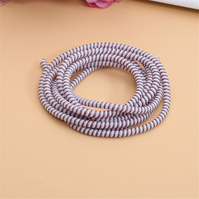 1,6 M USB kabelio apsauga Įkroviklis Organizatoriaus mova kabelio apsauga Laido valdymo laido laikiklis spyruoklinis duomenų linijos apsauginis dėklas