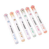 6Pcs korisne olovke za označavanje Olovke za glatke grafite za pisanje Brzo sušeće tinte Bez mirisa Olovke za grafite za označavanje