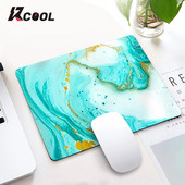 Mramorová podložka pod myš v severskom štýle, malá podložka pod myš pre počítač, notebook, obdĺžniková podložka pod myš s protišmykovou gumovou základňou, podložka pod stôl, príslušenstvo pre stôl