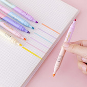 6Pcs/Set Fluorescentna olovka Korisna 12 boja fluorescentna flomaster olovka za rukopis grafita Lagana flomaster olovka