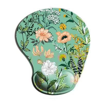 Mouse Pad ergonomic cu suport pentru încheietura mâinii, silicon anti-alunecare, suport pentru încheietura mâinii, sub mână, pentru birou, computer, mousepad, covoraș de birou