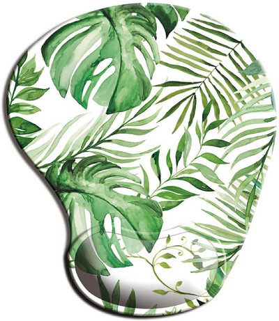 Mouse Pad ergonomic cu suport pentru încheietura mâinii, silicon anti-alunecare, suport pentru încheietura mâinii, sub mână, pentru birou, computer, mousepad, covoraș de birou