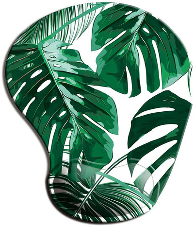 Mouse Pad ergonomic cu suport pentru încheietura mâinii, silicon anti-alunecare, suport pentru încheietura mâinii, sub mână, pentru birou, computer, mousepad, covoraș de birou