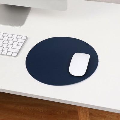 Vízálló PU bőr egérpad Gaming egérpad Egyszerű, egyszínű csúszásgátló számítógépes asztali kiegészítők Iskolai irodai kiegészítők