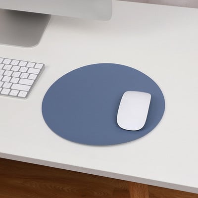 Vízálló PU bőr egérpad Gaming egérpad Egyszerű, egyszínű csúszásgátló számítógépes asztali kiegészítők Iskolai irodai kiegészítők