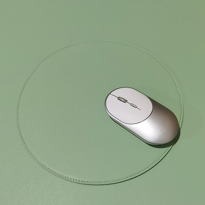 Vízálló PU bőr egérpad Gaming egérpad Egyszerű, egyszínű csúszásgátló számítógépes asztali kiegészítők Iskolai irodai kiegészítők