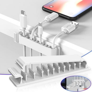 Спестяване на място Практичен многофункционален органайзер за щипки за кабели Преносими органайзери за кабели Подредено за офиса
