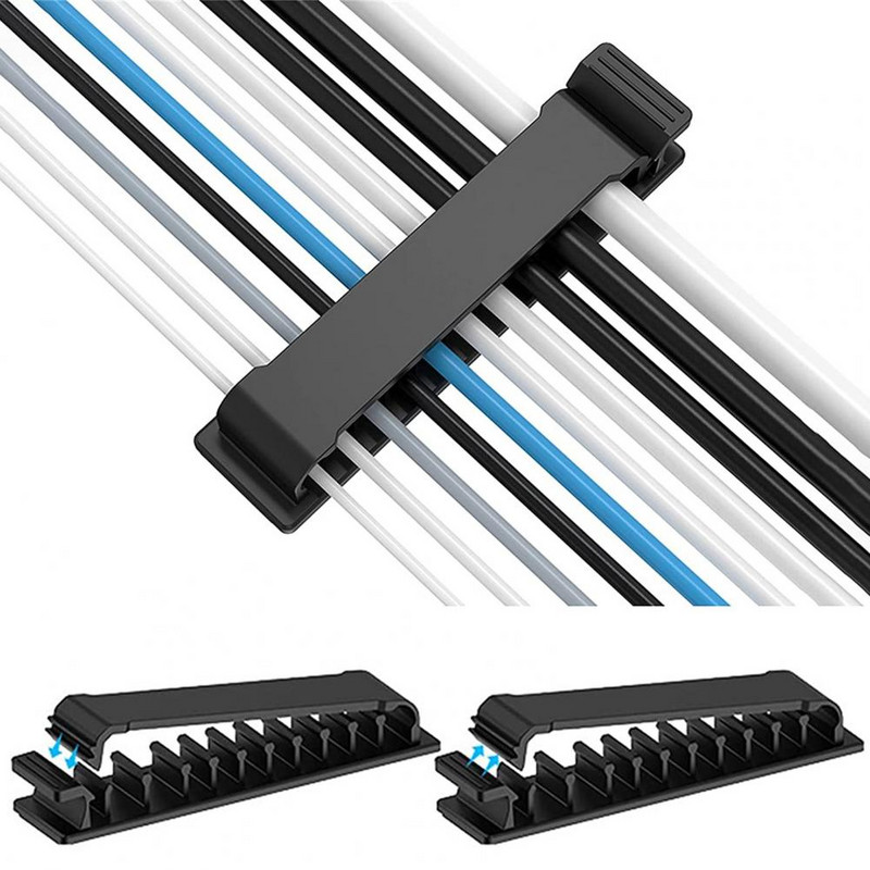 Спестяване на място Практичен многофункционален органайзер за щипки за кабели Преносими органайзери за кабели Подредено за офиса