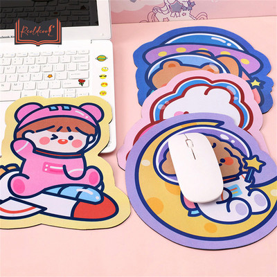 Aranyos egérpad csúszásmentes asztali padok Kawaii egéralátét billentyűzethez laptop számítógéphez asztali szőnyegek diák irodaszerek