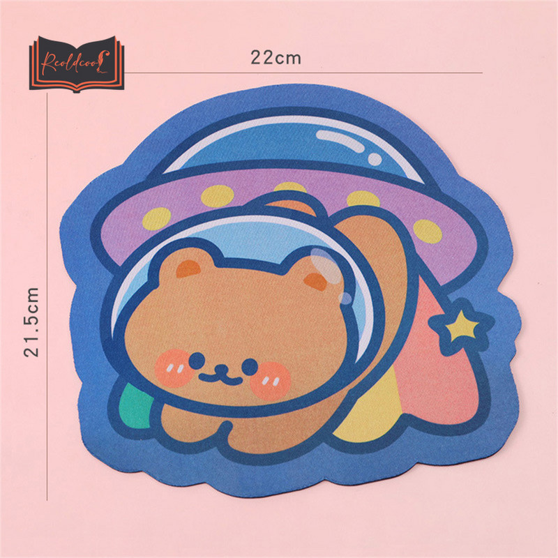Slatka podloga za miša Neklizajuća podloga za stol Kawaii podloga za miš za tipkovnicu Prijenosno računalo Podmetači za stol Studentski uredski materijal