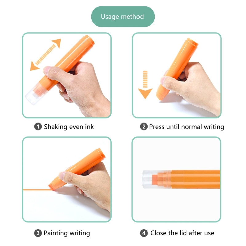 Marcatori cu cretă lichidă Pixuri, Producători de cretă neon pentru tablă-semne cu cretă, fereastră din sticlă, markere ștergebile pentru ferestre pentru mașină Y3NC