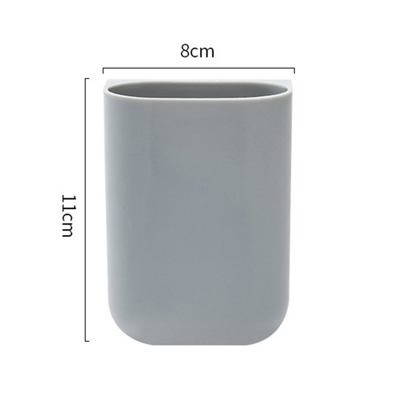 Samoljepljiva PP stolna viseća kutija za olovke Kutija za pohranu papira Daljinski upravljač Uredski stolni organizator Uredska pohrana Držač za olovke