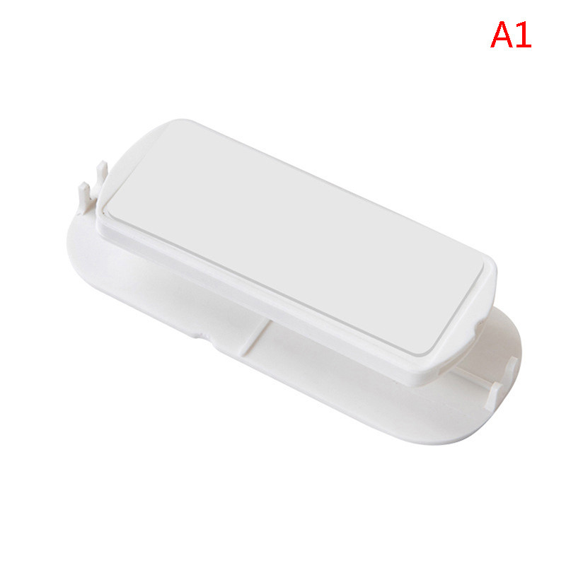 Lipnus maitinimo juostelės laikiklis su kabelių laikikliu, sieninio skydelio lizdo laikiklis namų organizatoriaus nuotolinio valdymo pultu