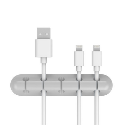 Ατζέντα καλωδίου USB σιλικόνης Φορτιστής κλιπ ακουστικών Στήριγμα γραμμής δεδομένων Καλώδιο κουρδίσματος αυτοκινήτου Αξεσουάρ γραφείου Αναλώσιμα γραφείου