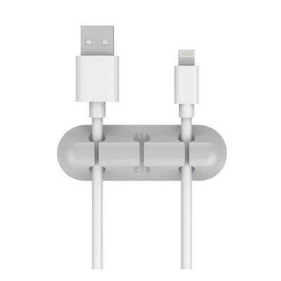 Ατζέντα καλωδίου USB σιλικόνης Φορτιστής κλιπ ακουστικών Στήριγμα γραμμής δεδομένων Καλώδιο κουρδίσματος αυτοκινήτου Αξεσουάρ γραφείου Αναλώσιμα γραφείου